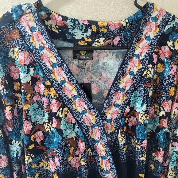 JM Collection Missy Top Size XXL - Picture 2 of 5